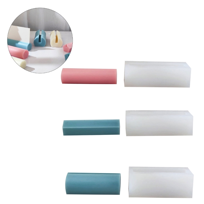 Candle Supplies For Business - Silicone Business Card Holder Mold Multi-shapes