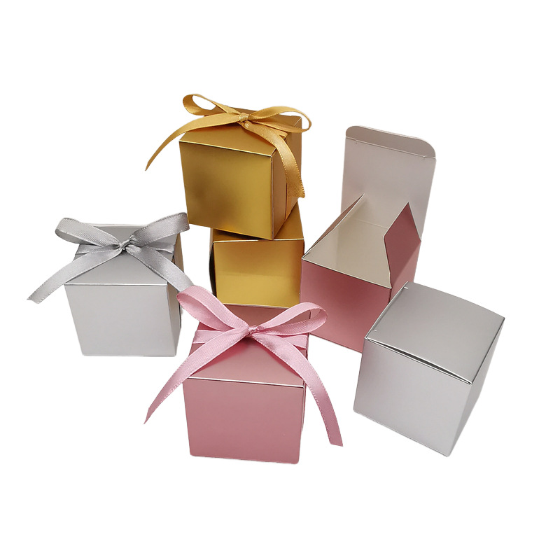Candle Supplies For Business - 10/30Pcs Folding Small Gift Boxes Cosmetics