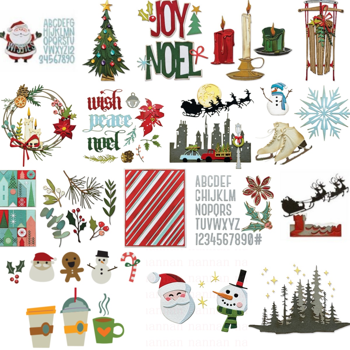 Christmas New Santa Tree Candl - Candle Sachet 评论和价格