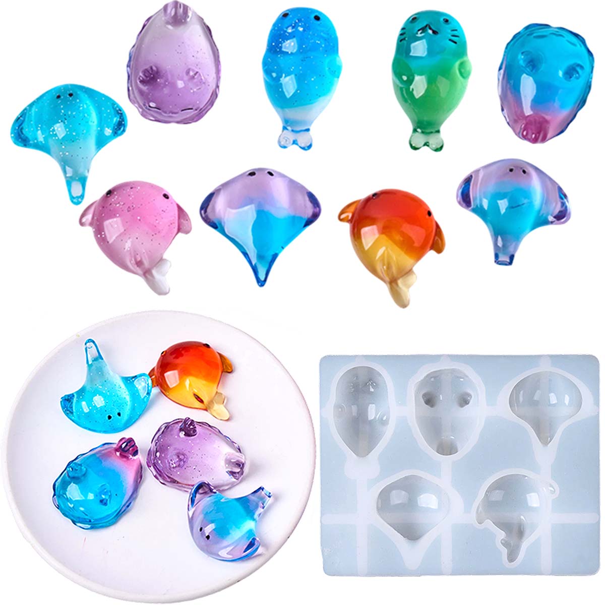 3D Healing Kawaii Manta Ray Wh - Candle Sachet 评论和价格
