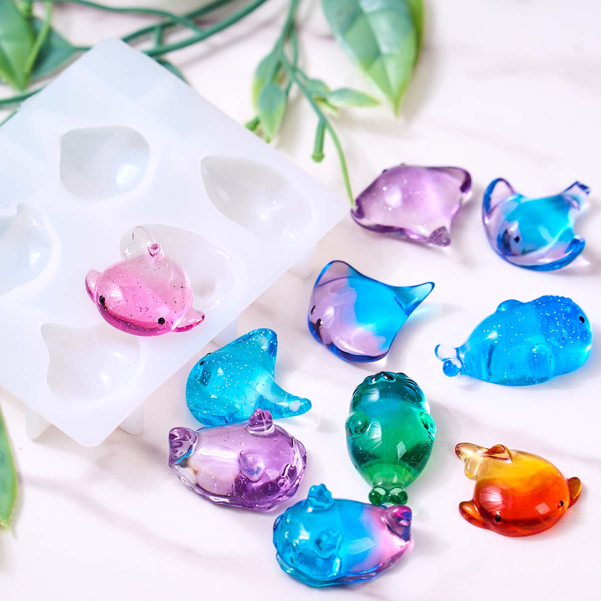 3D Healing Kawaii Manta Ray Wh - Candle Sachet 评论和价格
